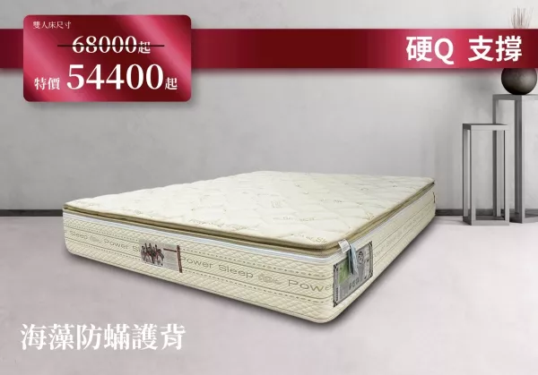 海藻防螨護背床